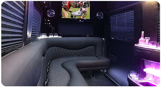 San Francisco Bay Party Bus Rental